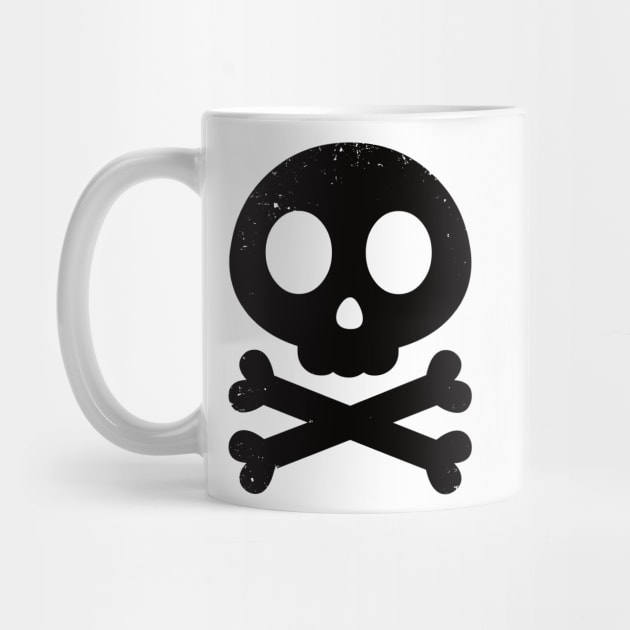 Cute Skull and Crossbones by PsychicCat